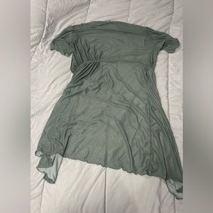 Green Swimsuit Cover Up